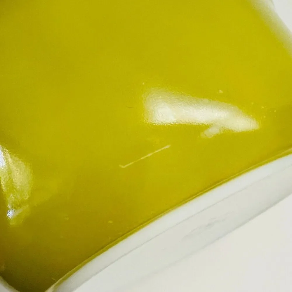 PYREX Verde Avocado Green 043 Cinderella Oval Casserole Dish 1.5 Qt.